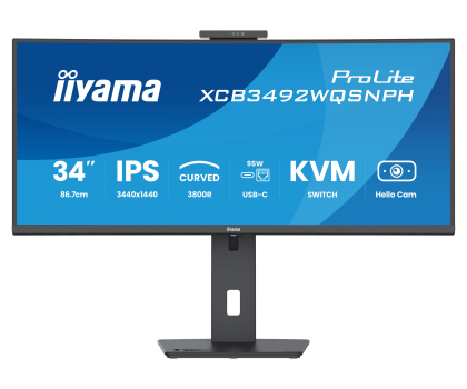 Monitor LED 32" i większy iiyama ProLite XCB3492WQSNPH-B1